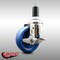 Service Caster 4 Inch 316SS Solid Polyurethane Swivel 1-1/4 Inch Expanding Stem Caster Brake SCC-SS316EX20S414-SPUS-TLB-114 - alternate 3